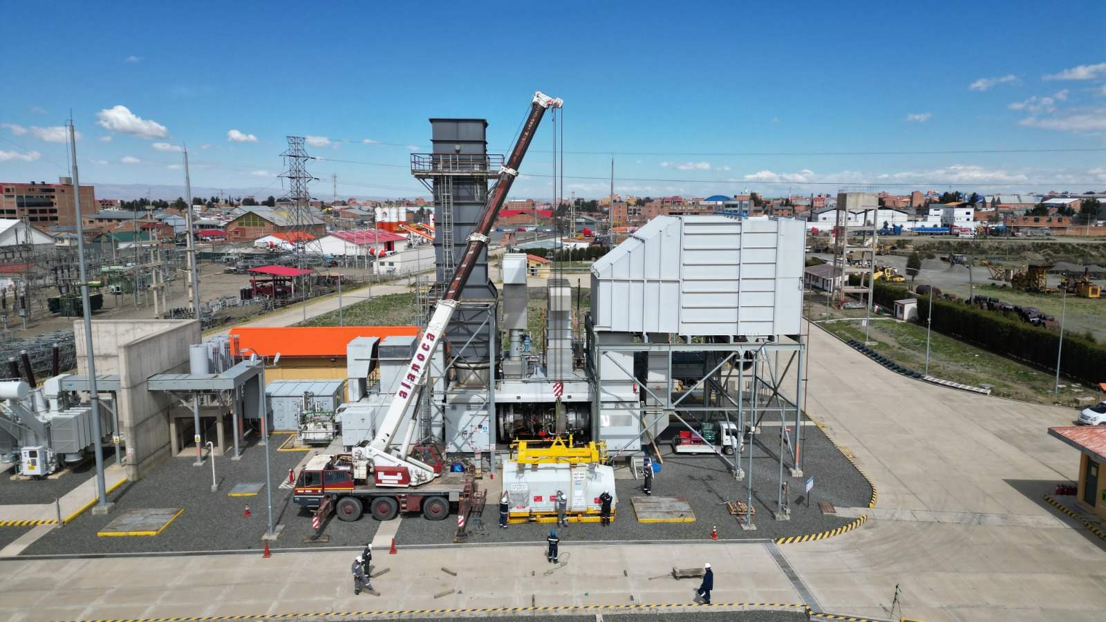 TURBINA DE TERMOELÉCTRICA EL ALTO PARTIÓ RUMBO A CANADÁ PARA SU MANTENIM
