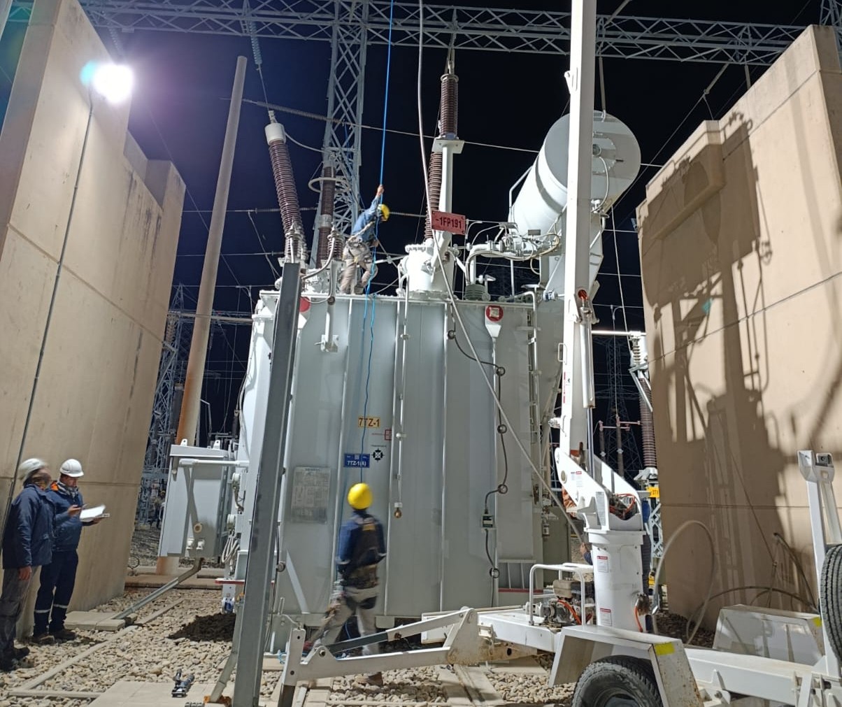 ENDE refuerza el sistema eléctrico de Tarija con mantenimiento en tres sub