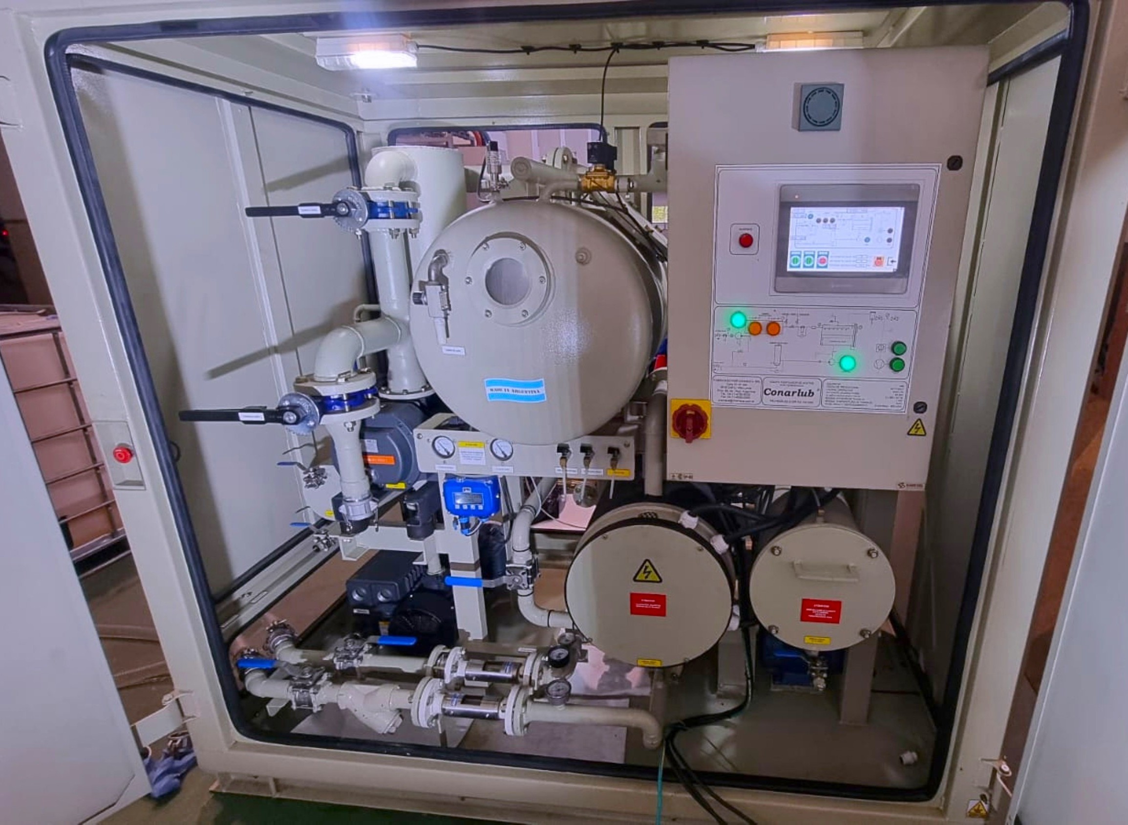 ENDE Corani pone en marcha su planta de tratamiento de aceite dieléctrico