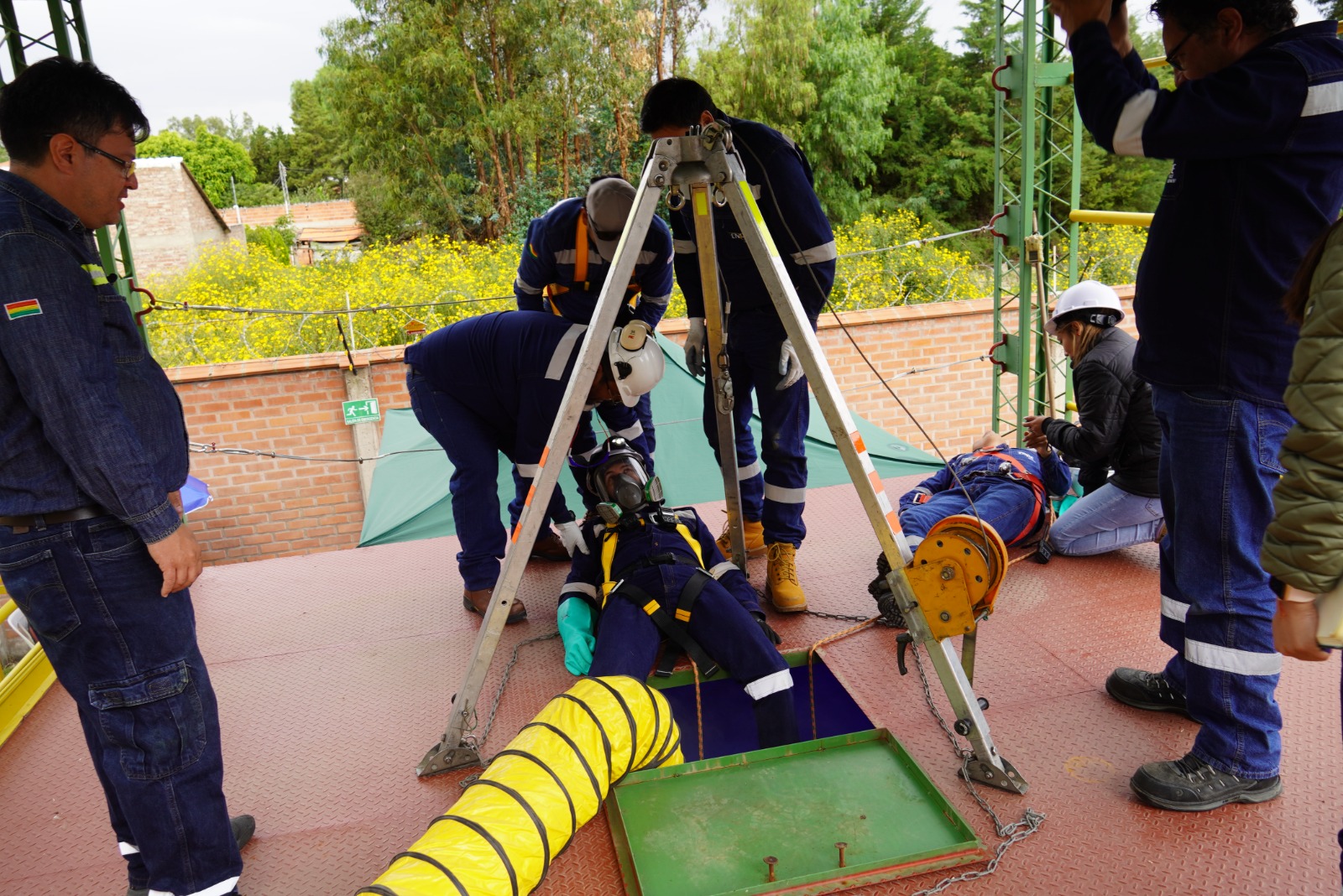 Personal del Proyecto Hidroeléctrico Ivirizu se especializa en trabajos de
