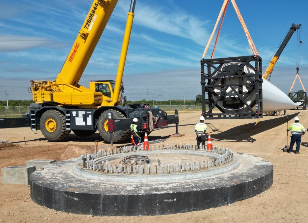 Parque Eólico Warnes II supera 84% de avance y consolida energía limpia p