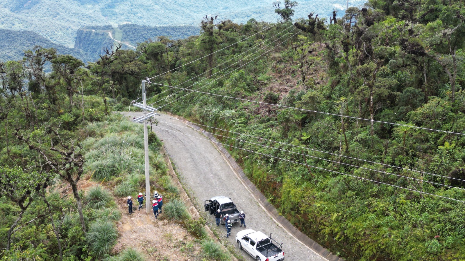 ENDE RECIBE DE MANERA PROVISIONAL LA LÍNEA DE ALIMENTACIÓN A LA PRESA SEH